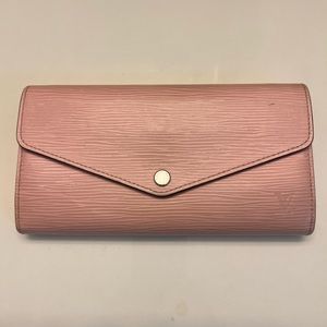 Louis Vuitton Epi Sarah pink ballerine Wallet